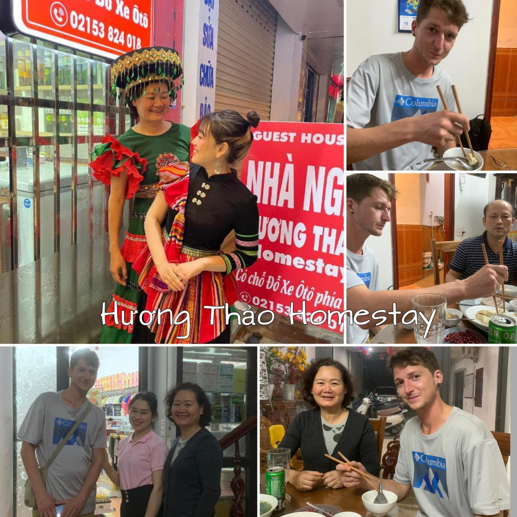 Huong Thao Hostel & Tours Diện Biên Phủ Esterno foto